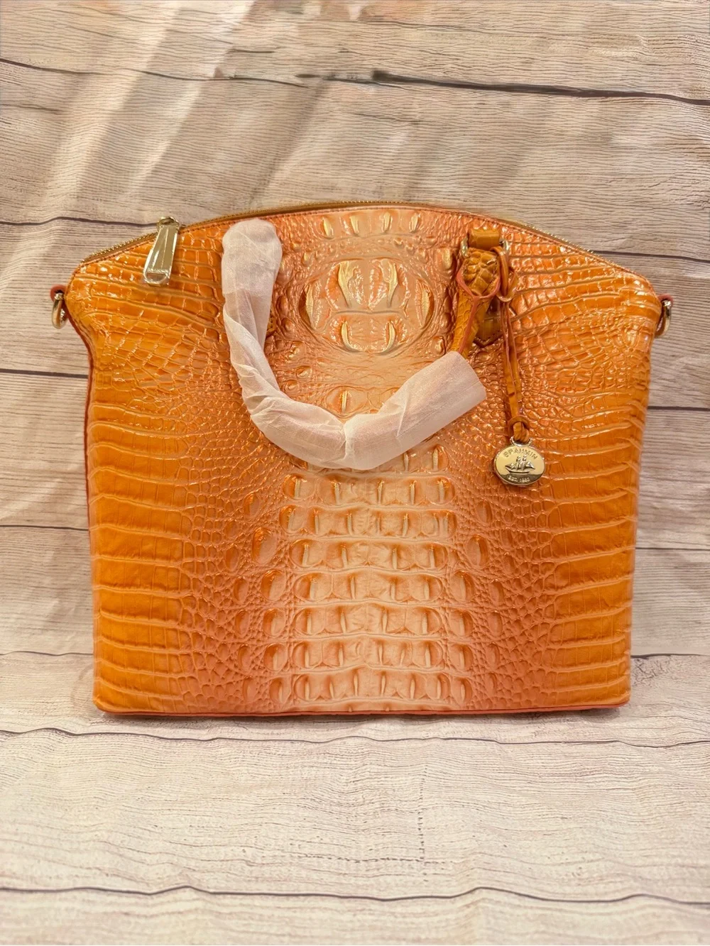 Brahmin Large Duxbury Satchel & Wallet SET